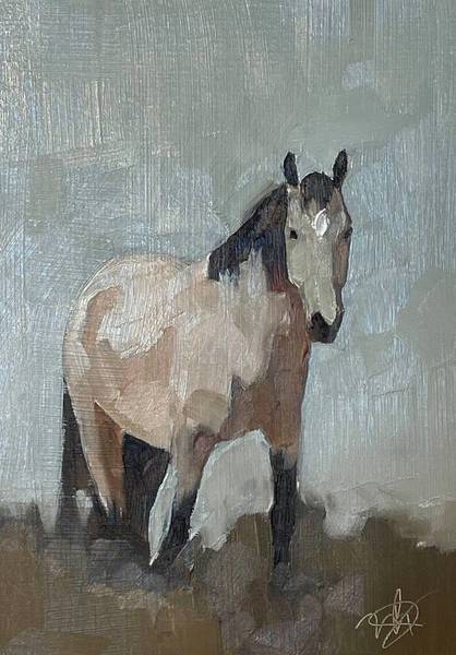 Tan Horse - Peggy Judy